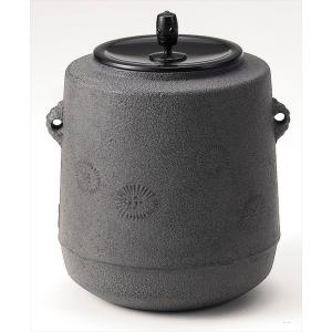 羽子板釜 十二代加藤忠三朗作 : 茶道具 銘茶 左座園 Yahoo!店 - 通販
