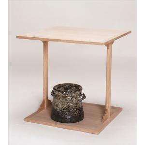 水指 高取写 耳付 中村与平作（桐箱） ※棚別売り : 茶道具 銘茶 左座園