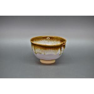 古物 唐津焼 皮鯨茶碗 西岡小十作 季節に関係なくお使いいただけます