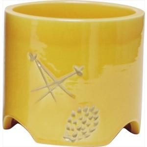 火入 黄釉 松葉 松楽窯（化粧箱） : 茶道具 銘茶 左座園 Yahoo!店