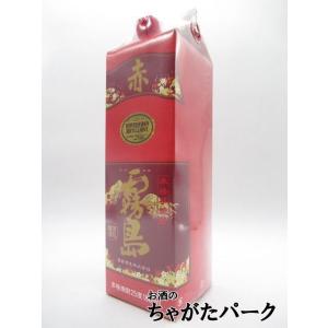 【ケース販売】 霧島酒造 赤霧島 紙パック 芋焼酎 25度 1800ml×1ケース(6本セット) いも焼酎｜chagatapark