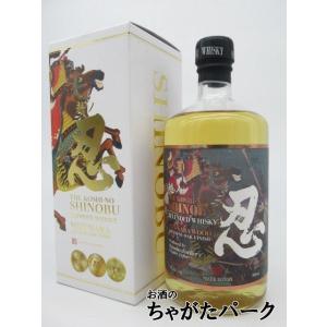 忍蒸留所 越ノ忍 ブレンデッドウイスキー 箱付き 43度 700ml｜chagatapark