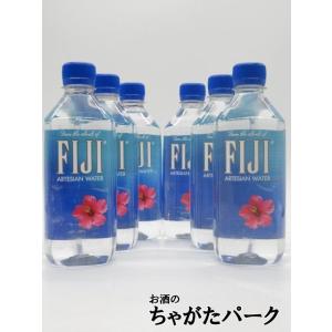 【6本セット】 FIJI WATER (フィジーウォーター) ペットボトル 500ml×6本セット ■天然シリカ含有｜chagatapark