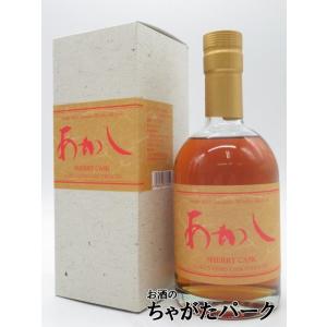 江井ヶ嶋酒造 あかし 5年 ペドロヒメネス シェリーカスク カスクストレングス シングルモルト 61度 500ml｜chagatapark