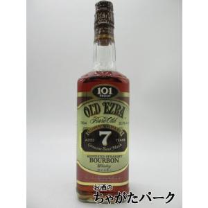 【古酒】 オールドエズラ 7年 正規品 富士貿易 50.5度 750ml [ＬＬ-1101-89-4]｜chagatapark