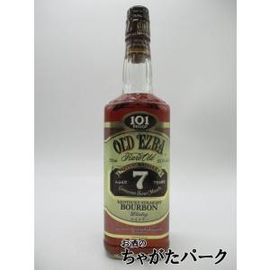 【古酒】 オールドエズラ 7年 正規品 富士貿易 50.5度 750ml [ＬＬ-1101-89-5]｜chagatapark