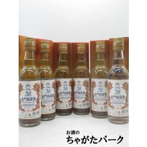 【6本セット】 台湾金門 高粱酒 (こうりゃんしゅ) 箱付き 38度 300ml×6本