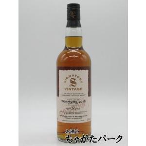 トーモア 9年 2015 1stフィルオロロソシェリーバット＆バーボンバレル 100プルーフ（シグナ...