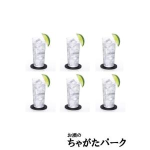 【6個セット】 薄づくりサワーグラス 400ml  「B-5606」