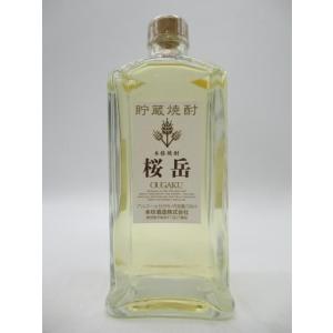 本坊酒造 桜岳  樽貯蔵 麦焼酎 25度 720ml