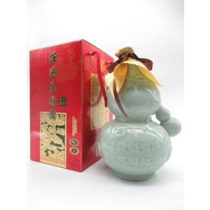 特撰 陳年紹興花彫 ひょうたん 10年 (青磁) 17度 750ml