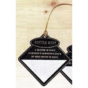 【バラ売り10枚×1パック】 T型 ボトルネーム 角型 10枚セット (ネームプレート)