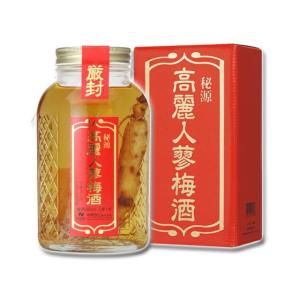 中野ＢＣ 秘源 高麗人参梅酒 18度 500ml ■ボトルの中に高麗人参が入っています。