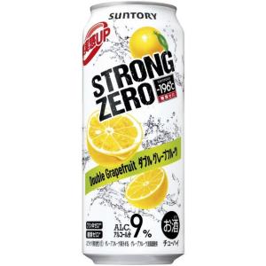 サントリー -196℃ ストロングゼロ ダブルグレープフルーツ 500ml×1ケース(24本) ■2箱まで1個口発送可｜chagatapark