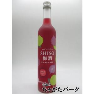 【梅酒】 鍛高譚の梅酒 (たんたかたん) 赤しそ梅酒 (ガラス瓶) 12度 500ml｜chagatapark