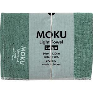 【送料無料】今治タオル コンテックス MOKU Light Towel Size L ブルーグリーン｜chage