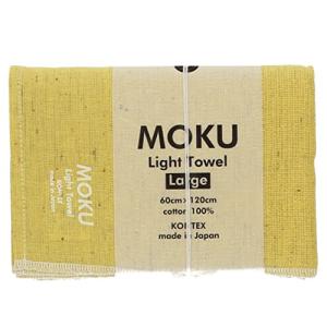 【送料無料】今治タオル コンテックス MOKU Light Towel Size L レモン｜chage