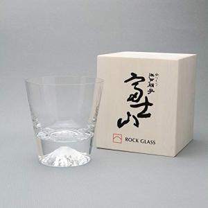 【送料無料】田島硝子 富士山グラス ロックグラス TG15-015-R｜chage