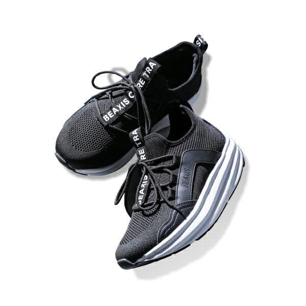 【送料無料】 BEAXIS スリムコアスニーカー2.5 ブラック ダイエットシューズ S