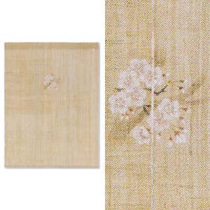 のれん 暖簾 麻混手書きのれん (紫陽花 菖蒲 金魚) 和風 爆買