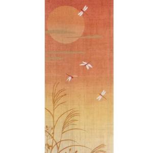 【お取り寄せ】麻ぼかし染めタペストリー『アカネ...の詳細画像2