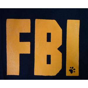 (犬服 ネコポス便)Tシャツ F・B・I 4号...の詳細画像2