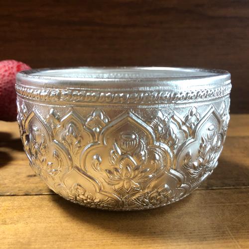 【アルミボール10cm】アルミ細工・アルミ製品・ボール・フィンガーボール・タイ料理・エスニック料理・...