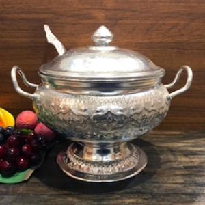 【ライスサバー・おひつ】アルミ細工・アルミ製品・コップ・タイ料理・エスニック料理・タイ雑貨