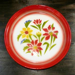 深川製磁 花ひょうたん 小皿 5枚セット 菊中割小皿揃 プレート 皿 白系