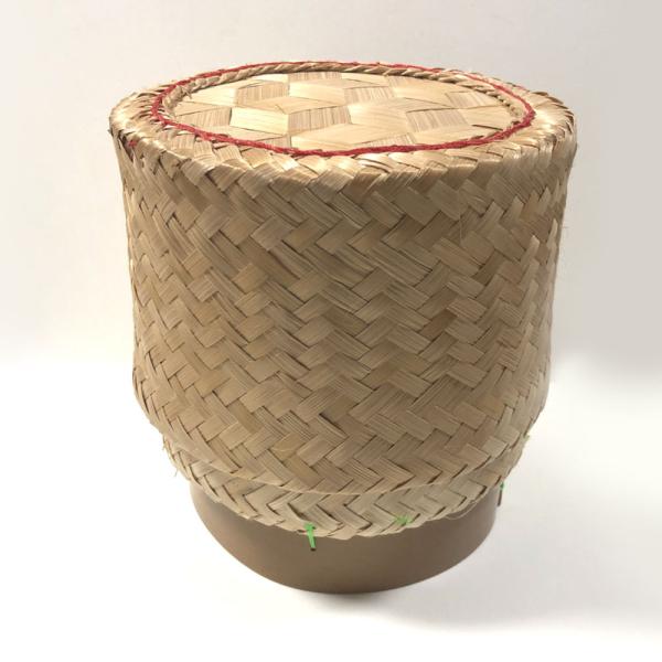 カティップ 特大　タイのもち米入れ　＃タイ料理＃イーサン料理＃もち米入れ＃竹細工＃タイ雑貨＃小物入れ...