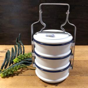 ステンレス・2段式弁当箱 14×2】ピントー・タイ式ランチボックス・タイ