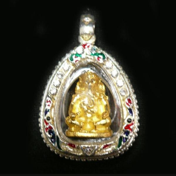 プラクルアン20 　ガネーシャ　 【タイ　お守り　神様　ガネーシャ　ネックレス　タイ雑貨】