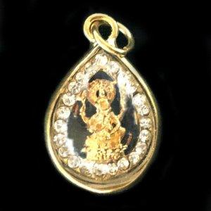 プラクルアン16 ガネーシャ　 【タイ　お守り　曜日占い　仏像　ネックレス　タイ雑貨】