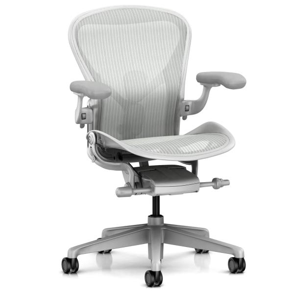 ハーマンミラー アーロンチェア リマスタード Aサイズ ミネラル ポスチャーフィットSL DC1キャ...