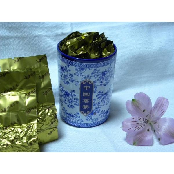 極上桂花烏龍茶、桂花ウーロン茶　６４ｇ【化粧缶入り】（便利な化粧プチパックで16袋 入）【送料無料】