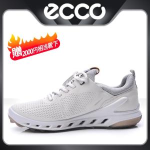 【25％ 分クーポン】ECCO エコー ゴルフ メンズ シューズ 靴 スパイクレス ダイヤル式 BOA ボア 防水性 透湿性 防風性 バイオム ハイブリッド BIOM H4 ホワイト