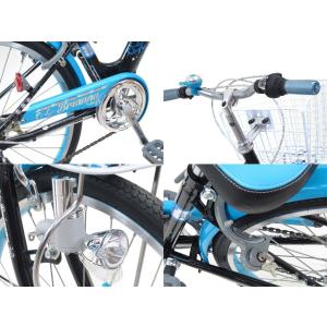 女の子向け自転車 子供向け 22インチ 24イ...の詳細画像5