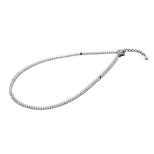 ファイテン(phiten) ネックレス チタン水晶ネックレス(3mm) 50cm(+5cmアジャスタ...