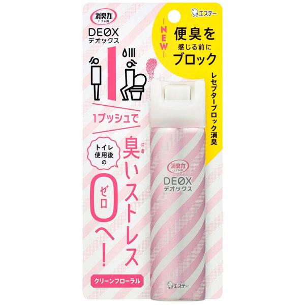 エステー 消臭力 ＤＥＯＸ(デオックス） トイレ用スプレー クリーンフローラル ５０ml