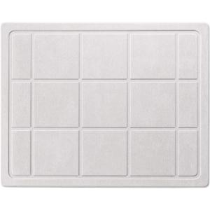 日本製 珪藻土 なのらぼ 足快バスマット 吸収 速乾 バスマット 風呂 浴室(コンパクト ノーブルタイル 34cｍ× 43cm × 0.9cm)