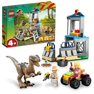 レゴ(LEGO) ジュラシック・ワールド ヴェロキラプトルの脱走 76957 おもちゃ ブロック プレゼント 恐竜 きょうりゅう 動物 どうぶつ 男の｜チャレンジャーショップ