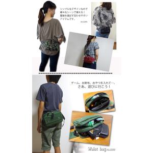 ウエストバッグ ウエストポーチ メンズ レディ...の詳細画像2