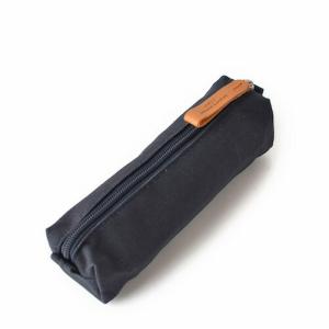 QWSTION(クエスション) PENCIL POUCH (ORGANIC NAVY)｜chamber