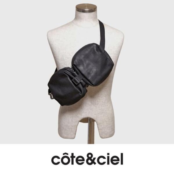 cote&amp;ciel コートエシエル EMS 28817 ボディーバック ALIAS COW BLAC...