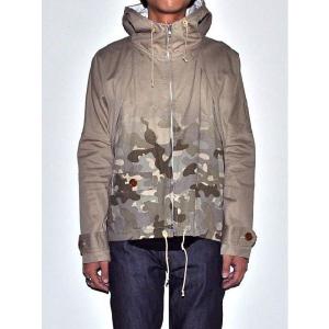 コントラプンクト KONTRAPUNKT コットン花柄 ジャケット ベージュ 