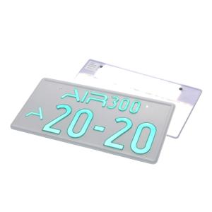 字光式ナンバー LED AIR 車検対応 日本...の詳細画像3