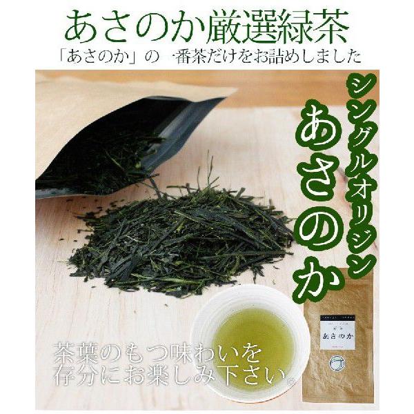 お茶 緑茶 煎茶 国産 あさのか 100g 日本茶 送料無料 大分県産 シングルオリジン 品種茶