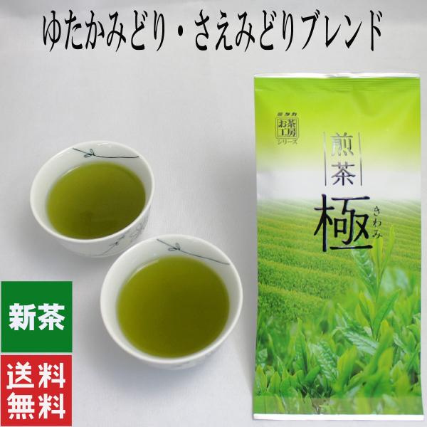 お茶 緑茶 日本茶 100g 煎茶 一番茶 極み 深蒸し リーフティ 送料無料 カテキン 茶葉