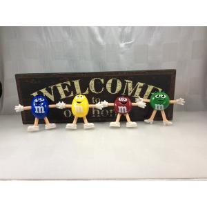 フィギュア M&M's 4色セット おしゃれ 人気 インテリア ディスプレイ