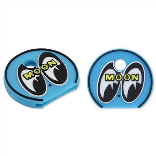 ムーンアイズ　MOONEYESキーカバー　EYEBALL Key Cap (ブルー）キーホルダー キ...